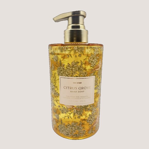 NEW DW Home Citrus Grove Glass Bottle Liquid Hand Soap - 16 fl oz - Picture 1 of 5
